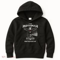 I Saw Mothman In Point Pleasant West Virginia Cryptid Kids Hoodie thumb 0