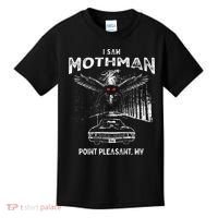 I Saw Mothman In Point Pleasant West Virginia Cryptid Kids T-Shirt thumb 0