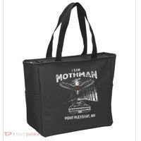 I Saw Mothman In Point Pleasant West Virginia Cryptid Tote Bag thumb 2