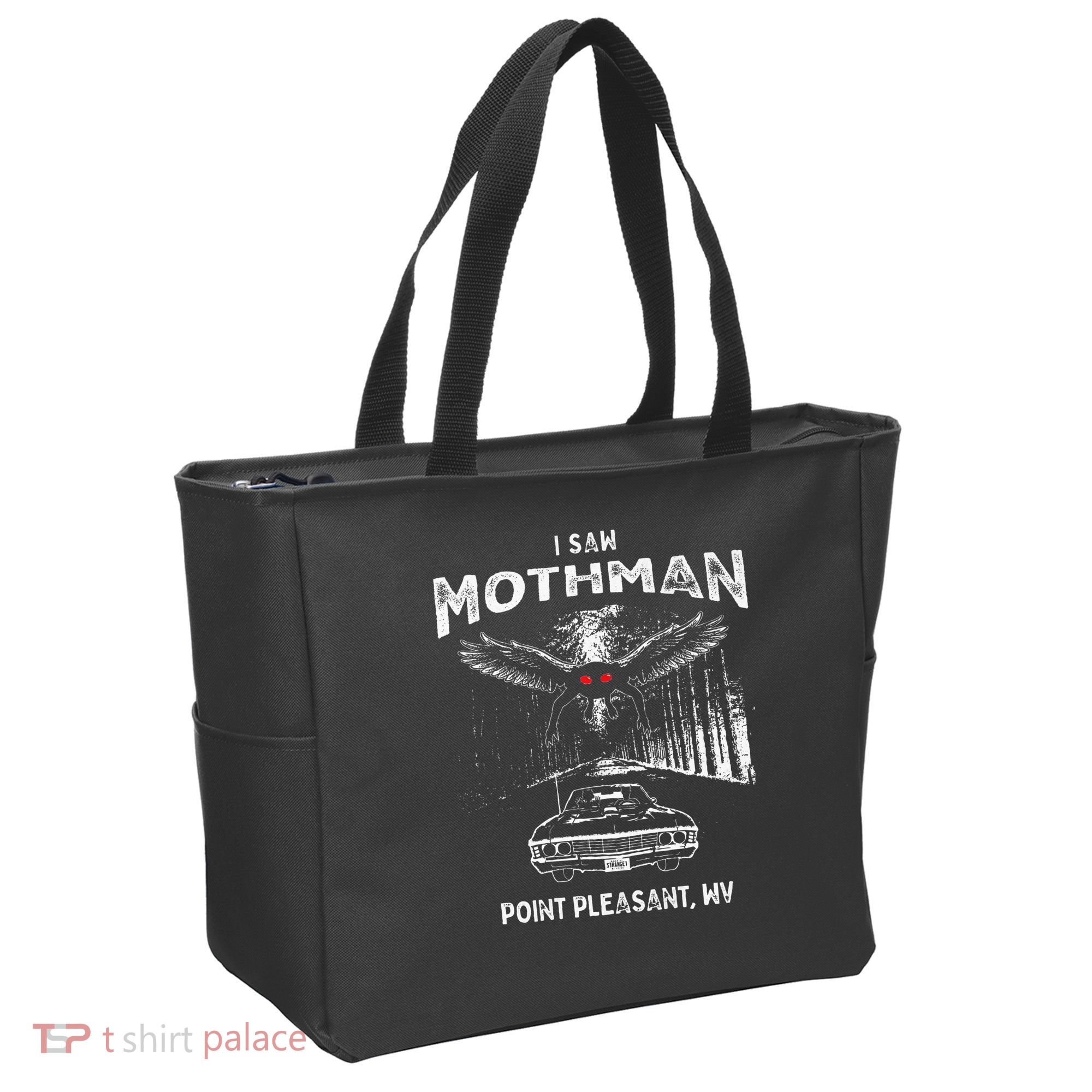I Saw Mothman In Point Pleasant West Virginia Cryptid Tote Bag