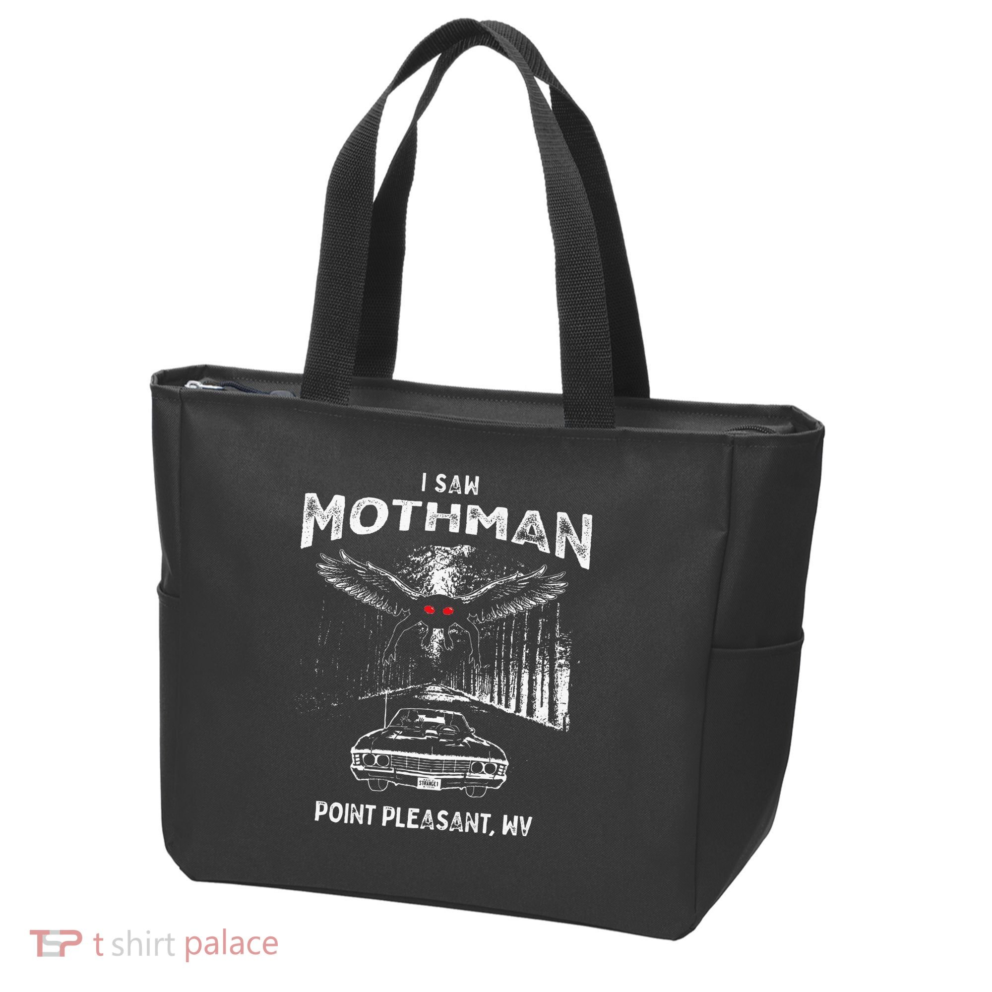 I Saw Mothman In Point Pleasant West Virginia Cryptid Tote Bag