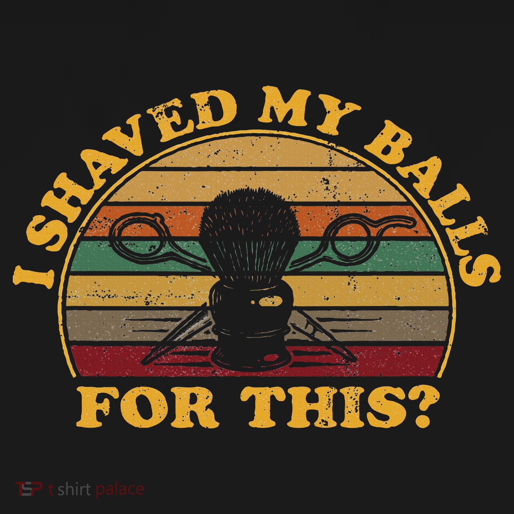 I Shaved My Balls For This Funny Retro Adult Humor Sarcastic Women's Hoodie
