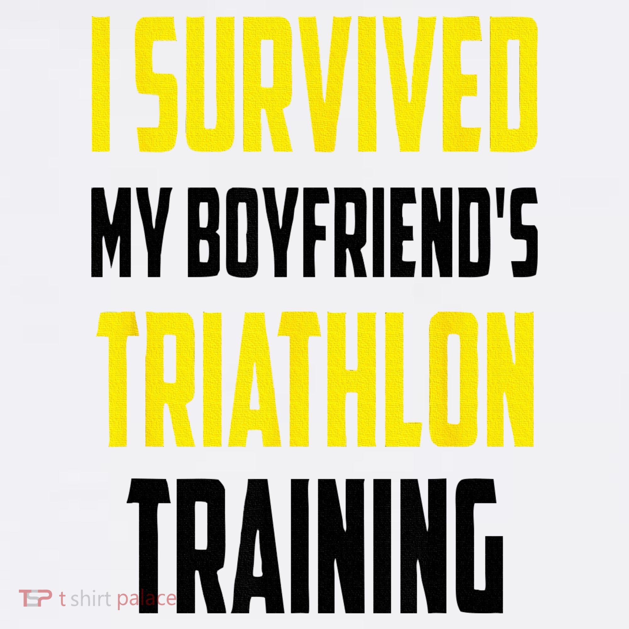 I Survived My BoyfriendS Triathlon Training Triathlete Hat