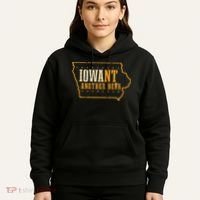 Iowa State Map I Want Another Beer Funny Drinking Hoodie thumb 5