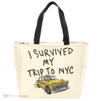 I Survived My Trip To NYC Tote Bag thumb 0