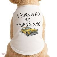 I Survived My Trip To NYC Doggie Tank thumb 0