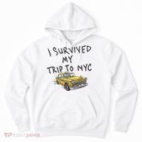 I Survived My Trip To NYC Hoodie thumb 0