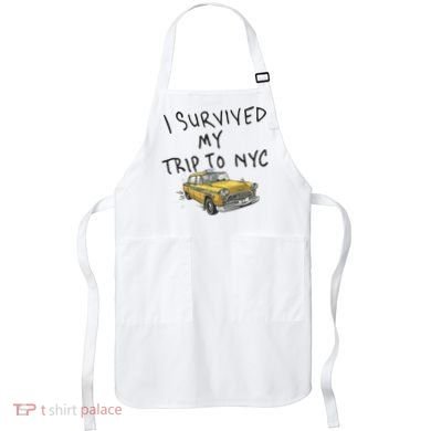 I Survived My Trip To NYC Apron