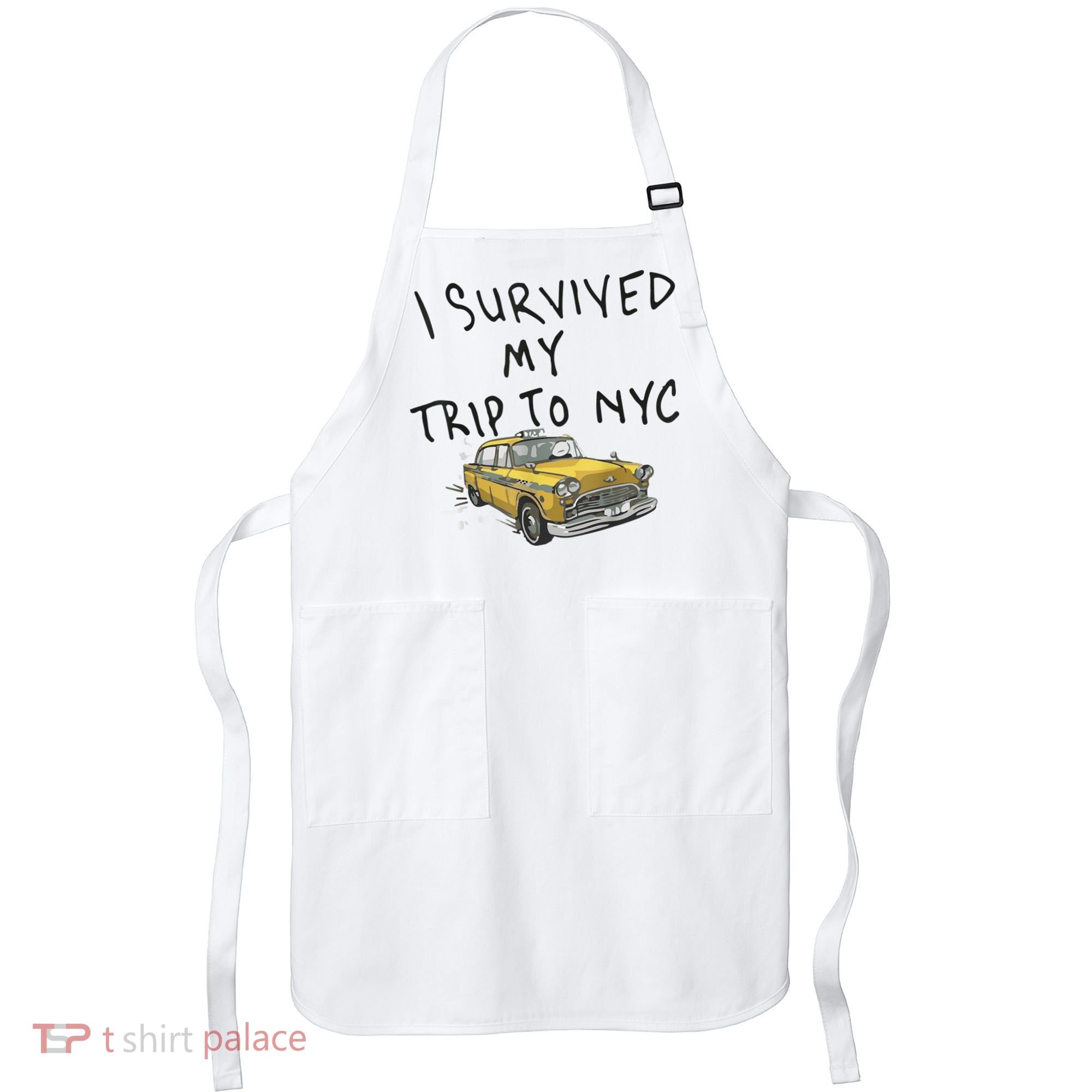 I Survived My Trip To NYC Apron