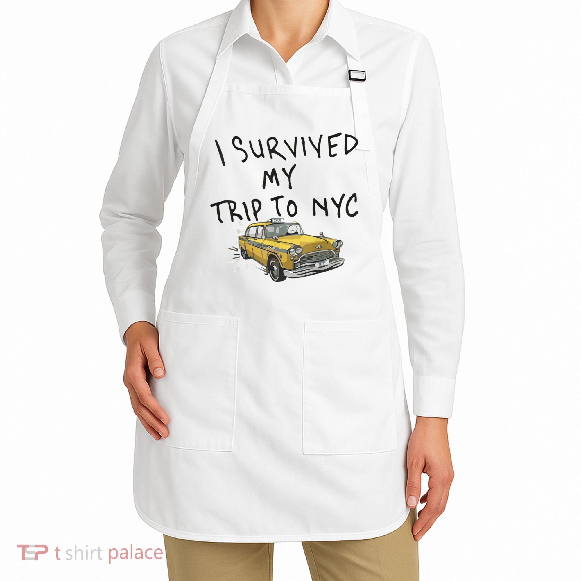 I Survived My Trip To NYC Apron