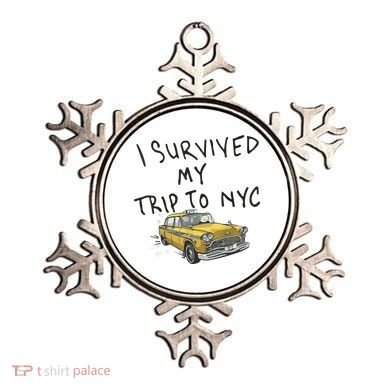 I Survived My Trip To NYC Ornament