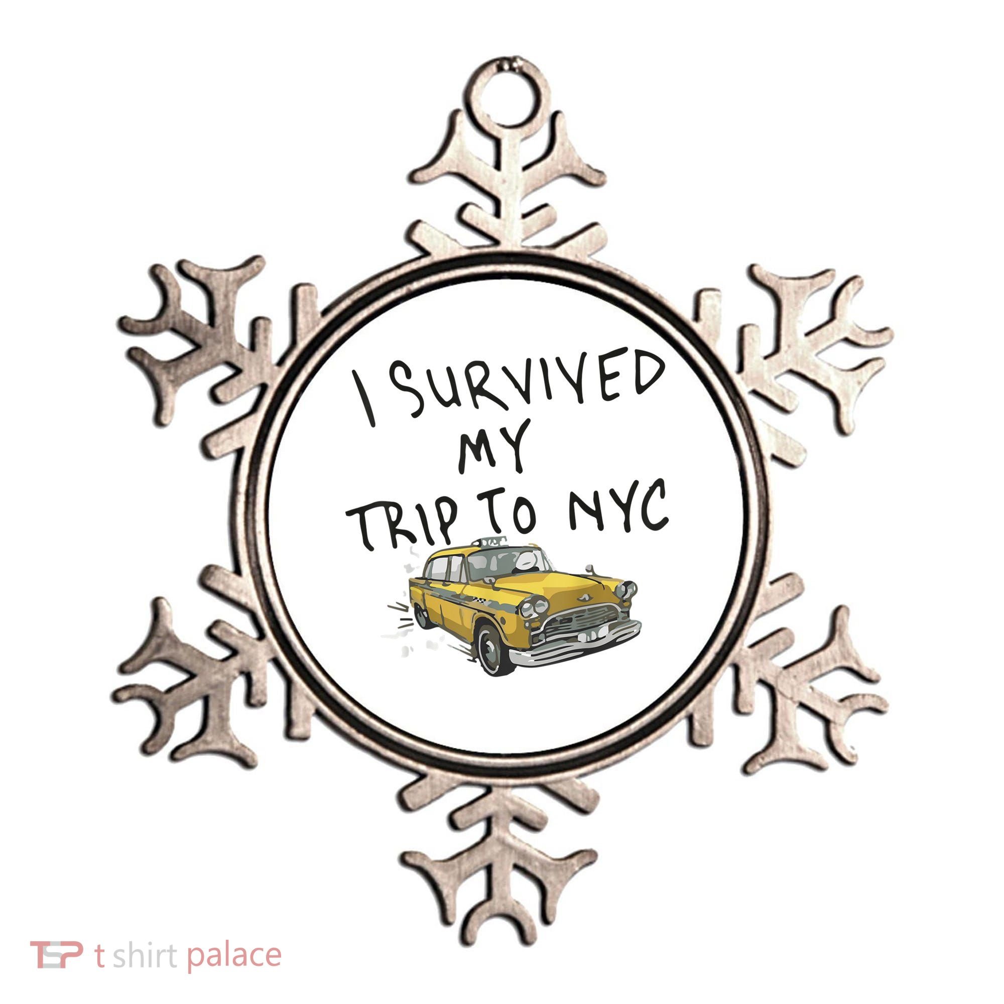 I Survived My Trip To NYC Ornament