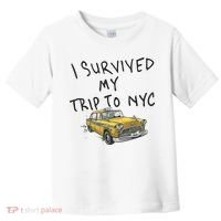 I Survived My Trip To NYC Toddler T-Shirt thumb 0