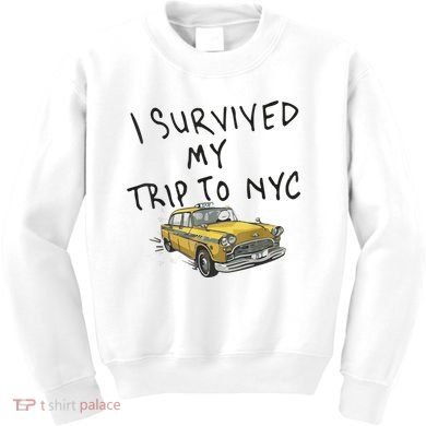 I Survived My Trip To NYC Kids Sweatshirt