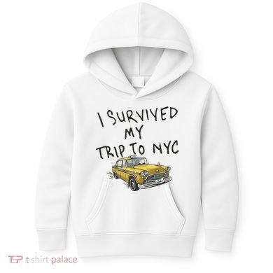 I Survived My Trip To NYC Kids Hoodie