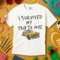 I Survived My Trip To NYC Kids T-Shirt thumb 3