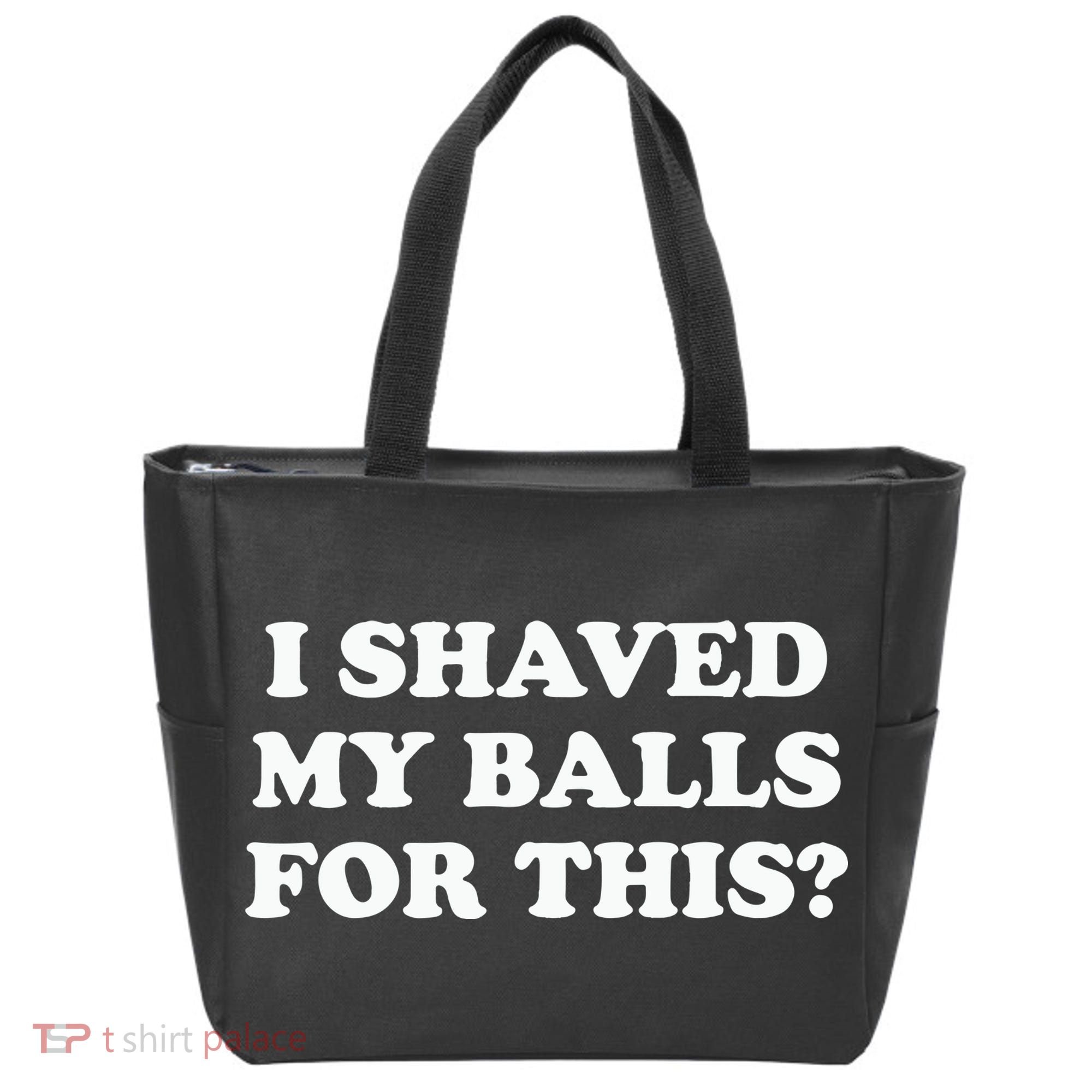 I Shaved My Balls For This Meme Tote Bag
