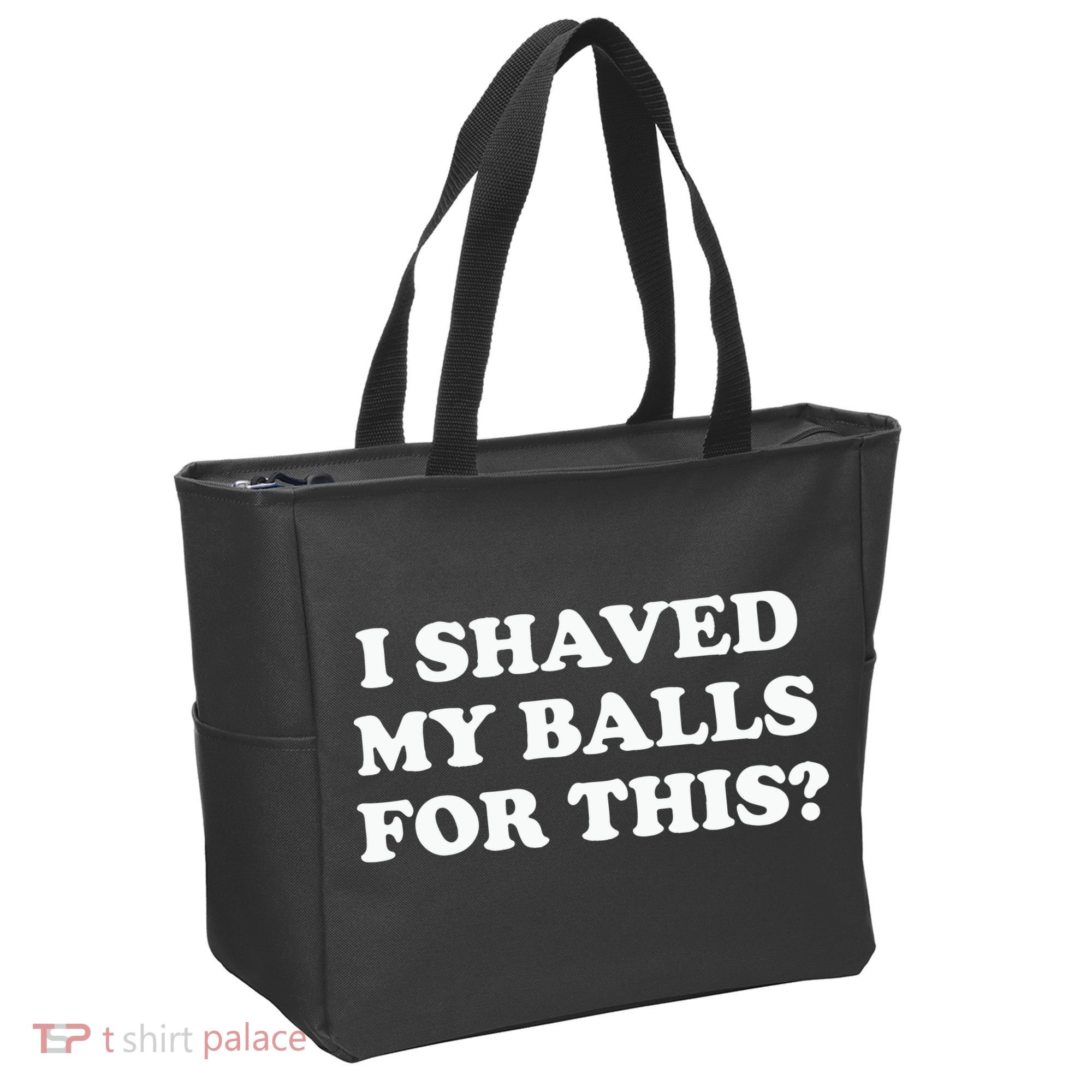 I Shaved My Balls For This Meme Tote Bag