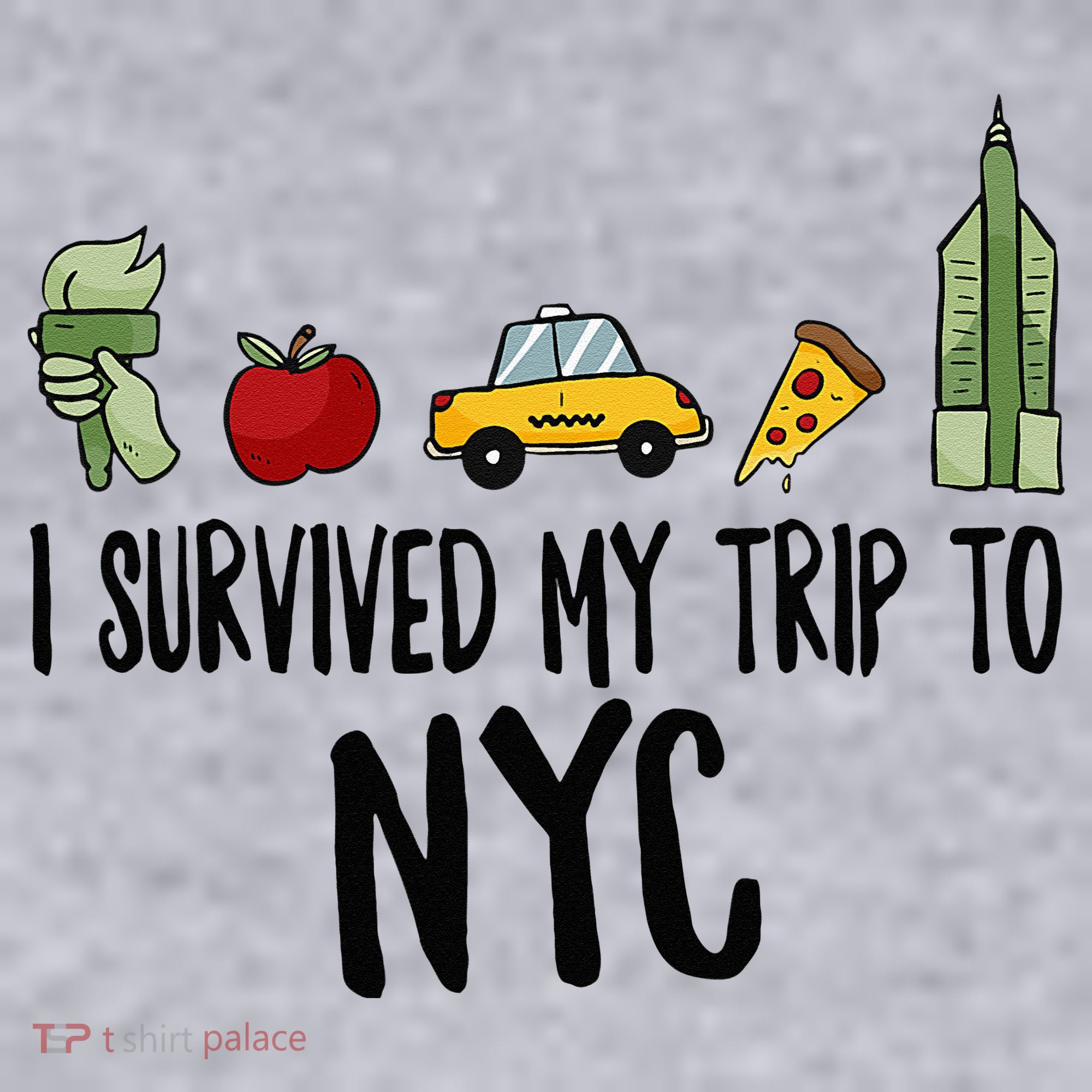I Survived My Trip To NYC New York Bild Big Apple Women's Sweatshirt
