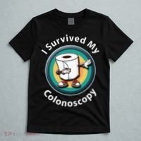 I Survived My Colonoscopy Survivor Funny Hospital Patient T-Shirt thumb 5