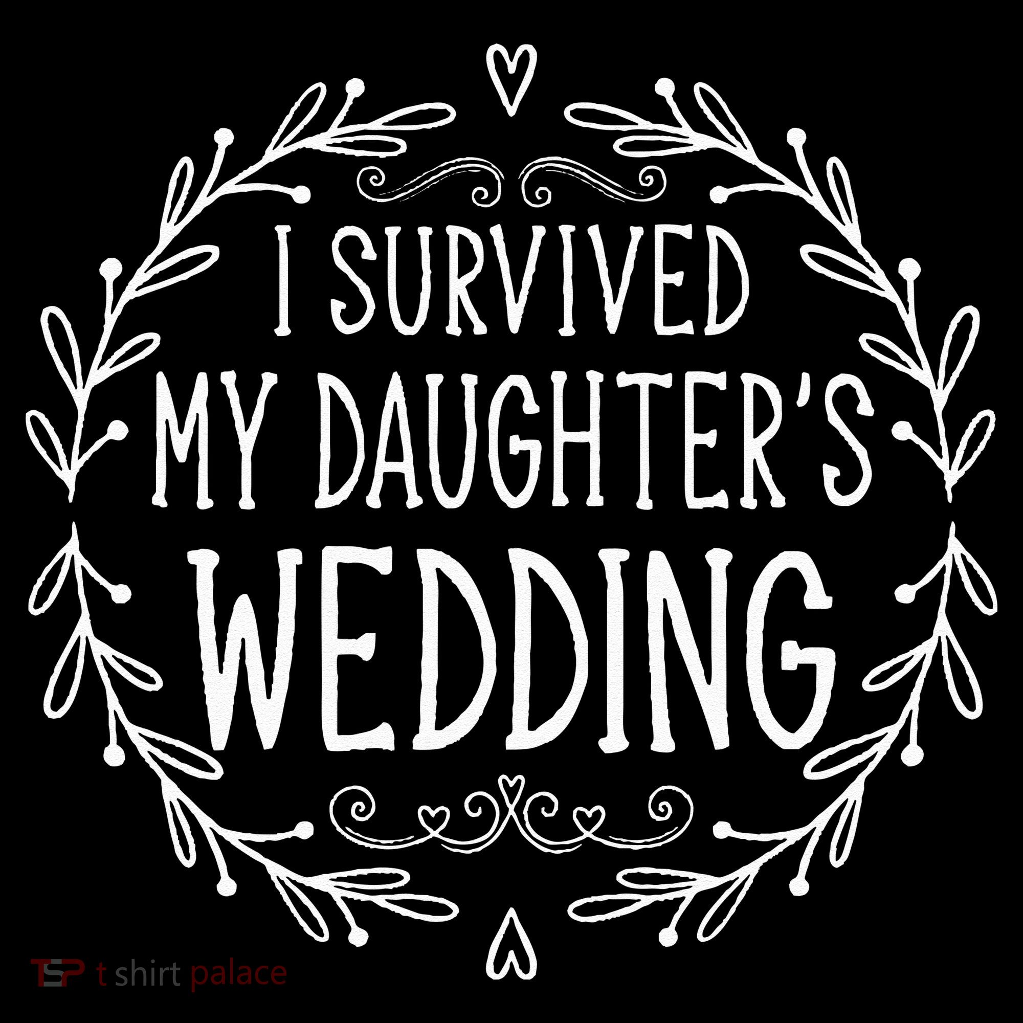 I Survived My Daughter's Wedding Beautiful Bride's Dad Mousepad