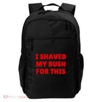 I Shaved My Bush For This Funny Pool Party Backpack thumb 0