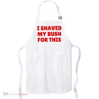 I Shaved My Bush For This Funny Pool Party Apron