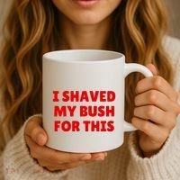 I Shaved My Bush For This Funny Pool Party Coffee Mug thumb 3