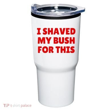 I Shaved My Bush For This Funny Pool Party Tumbler