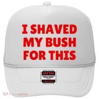 I Shaved My Bush For This Funny Pool Party Hat thumb 0