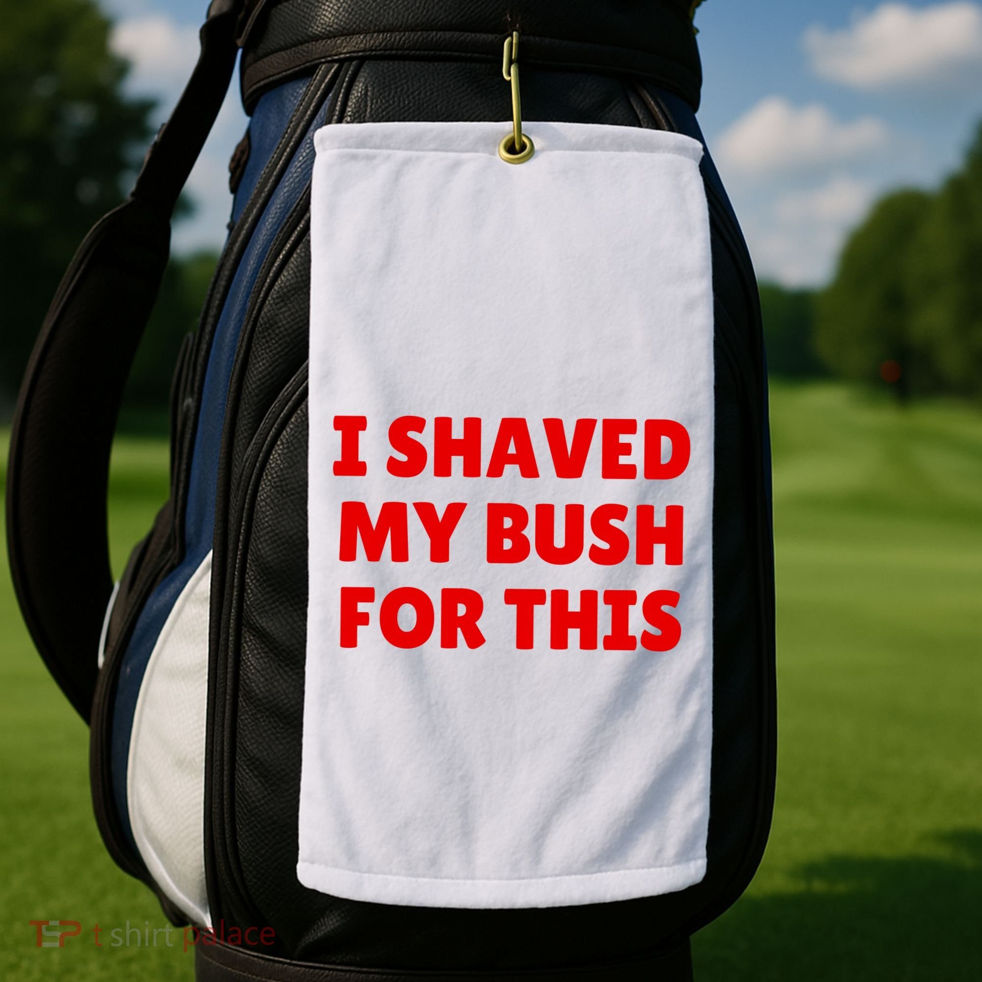 I Shaved My Bush For This Funny Pool Party Golf Towel