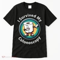 I Survived My Colonoscopy Survivor  Funny Hospital Patient  Tall T-Shirt thumb 0