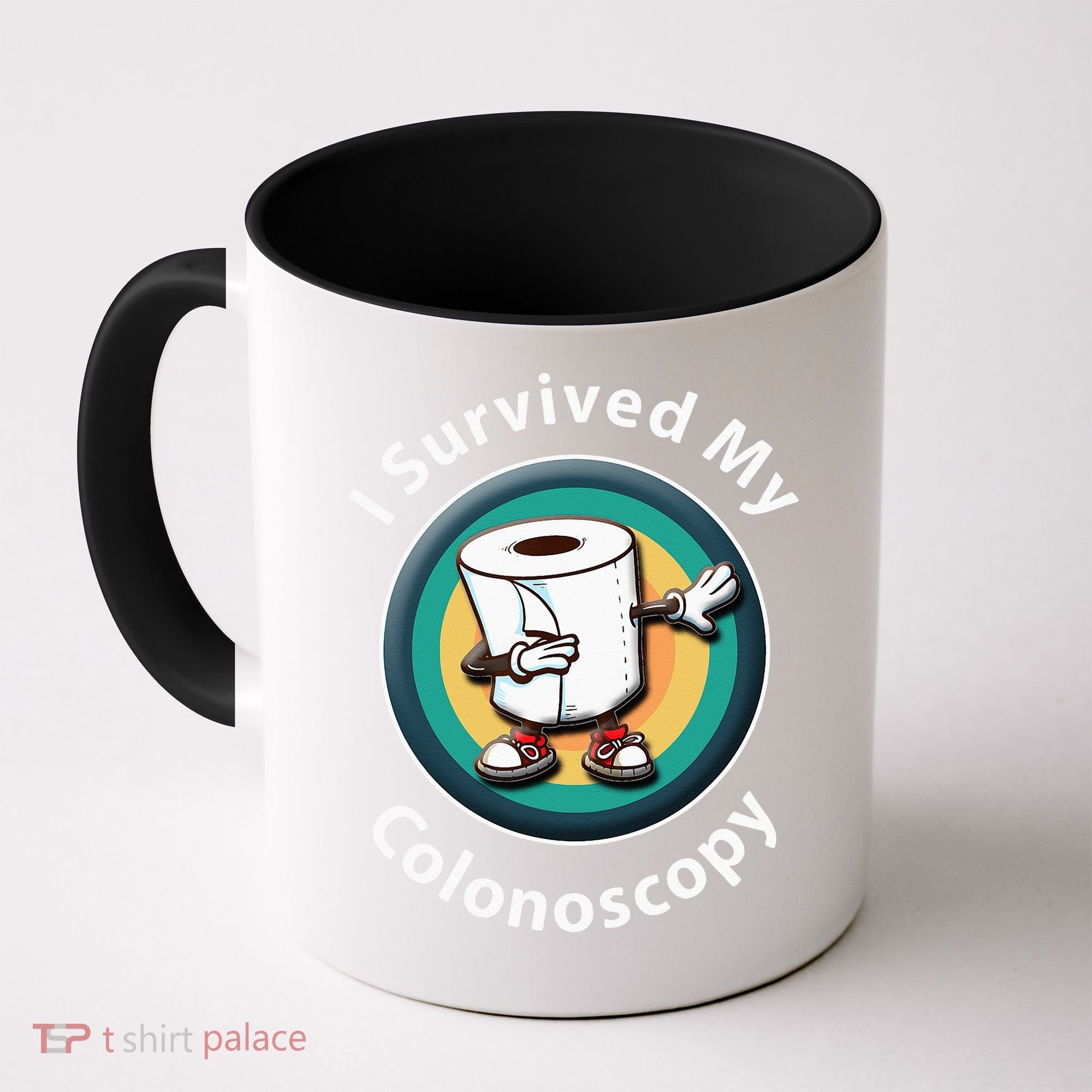I Survived My Colonoscopy Survivor  Funny Hospital Patient  Coffee Mug