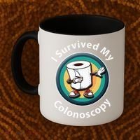 I Survived My Colonoscopy Survivor  Funny Hospital Patient  Coffee Mug thumb 2