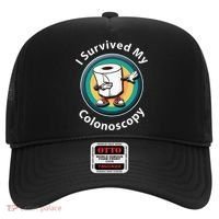 I Survived My Colonoscopy Survivor  Funny Hospital Patient  Hat thumb 0
