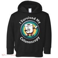 I Survived My Colonoscopy Survivor  Funny Hospital Patient  Toddler Hoodie thumb 0