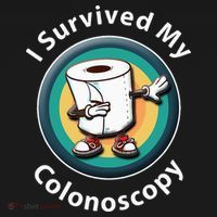 I Survived My Colonoscopy Survivor  Funny Hospital Patient  Women's V-Neck T-Shirt thumb 4
