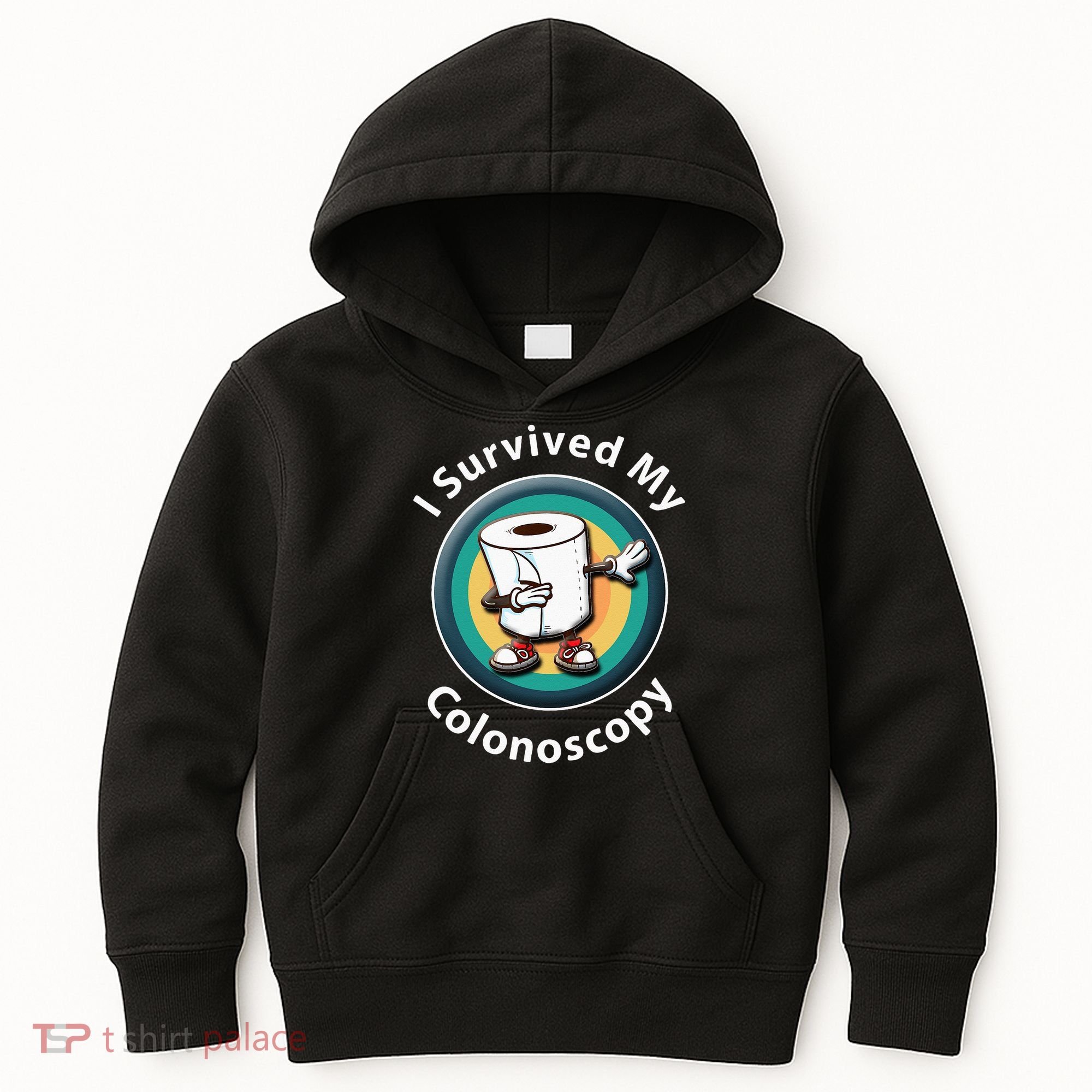 I Survived My Colonoscopy Survivor  Funny Hospital Patient  Kids Hoodie