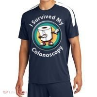 I Survived My Colonoscopy Survivor  Funny Hospital Patient  Sport-Tek Competitor United Soccer Jersey thumb 0