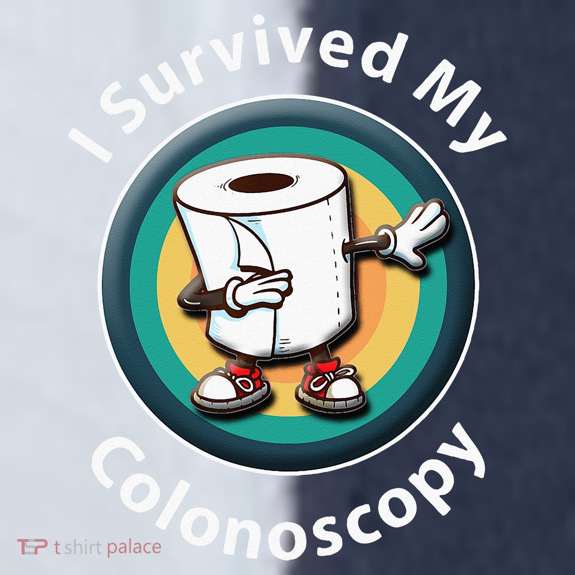 I Survived My Colonoscopy Survivor  Funny Hospital Patient  Sport-Tek Competitor United Soccer Jersey