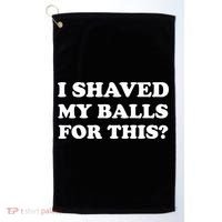 I Shaved My Balls For This Golf Towel thumb 0