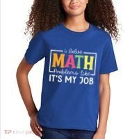 I Solve Math Problems Like ItS My Job Funny Back To School Meaningful Gift Kids T-Shirt thumb 2