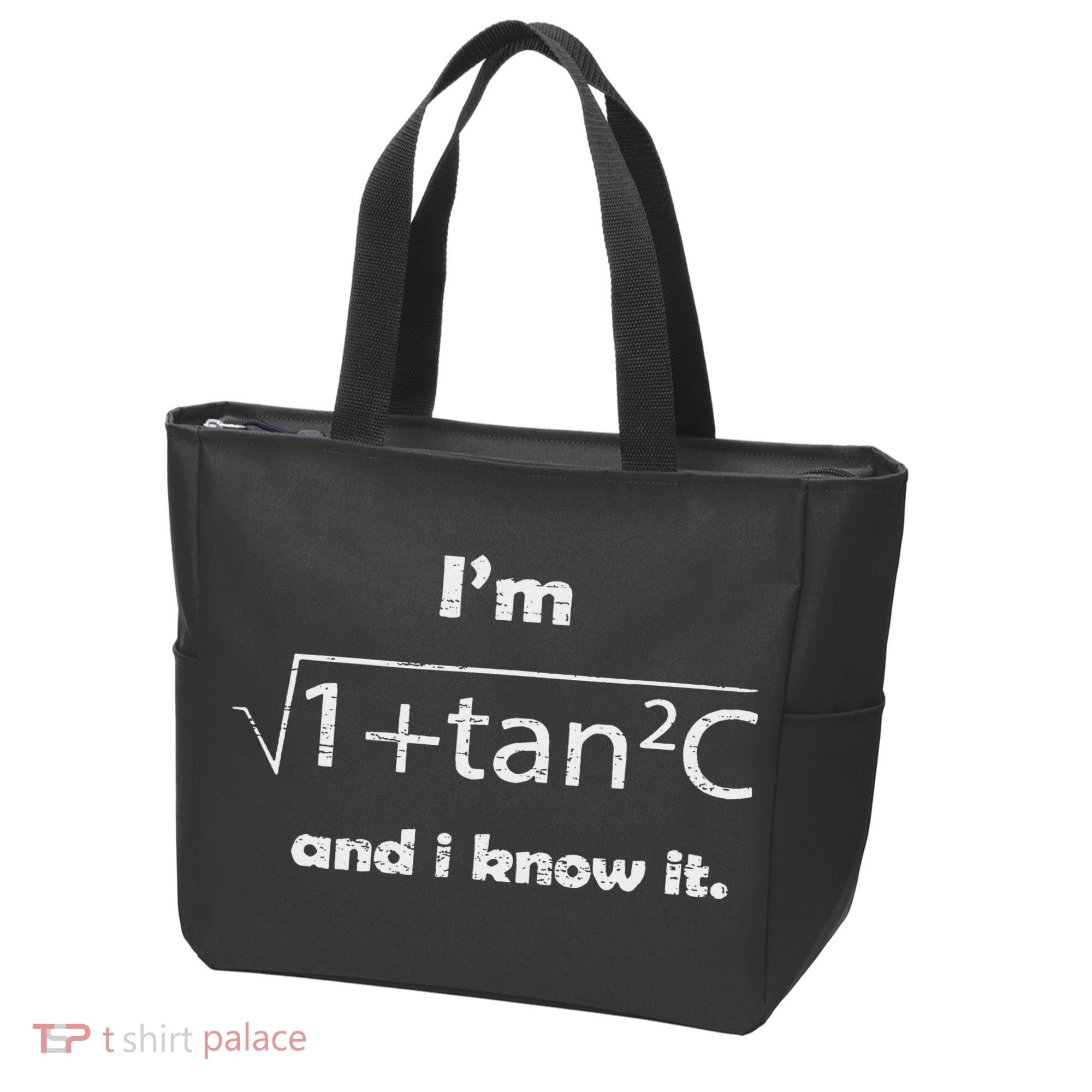 I'm Sexy Math Humor I'm Sec C And I Know It Mathematics Love Tote Bag