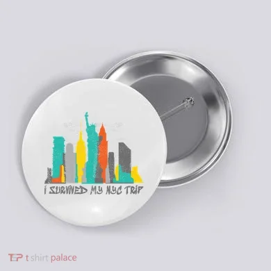 I Survived My Nyc Trip Button