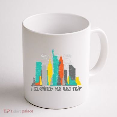I Survived My Nyc Trip Coffee Mug back