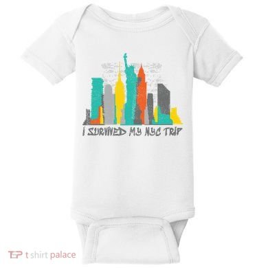 I Survived My Nyc Trip Baby Bodysuit
