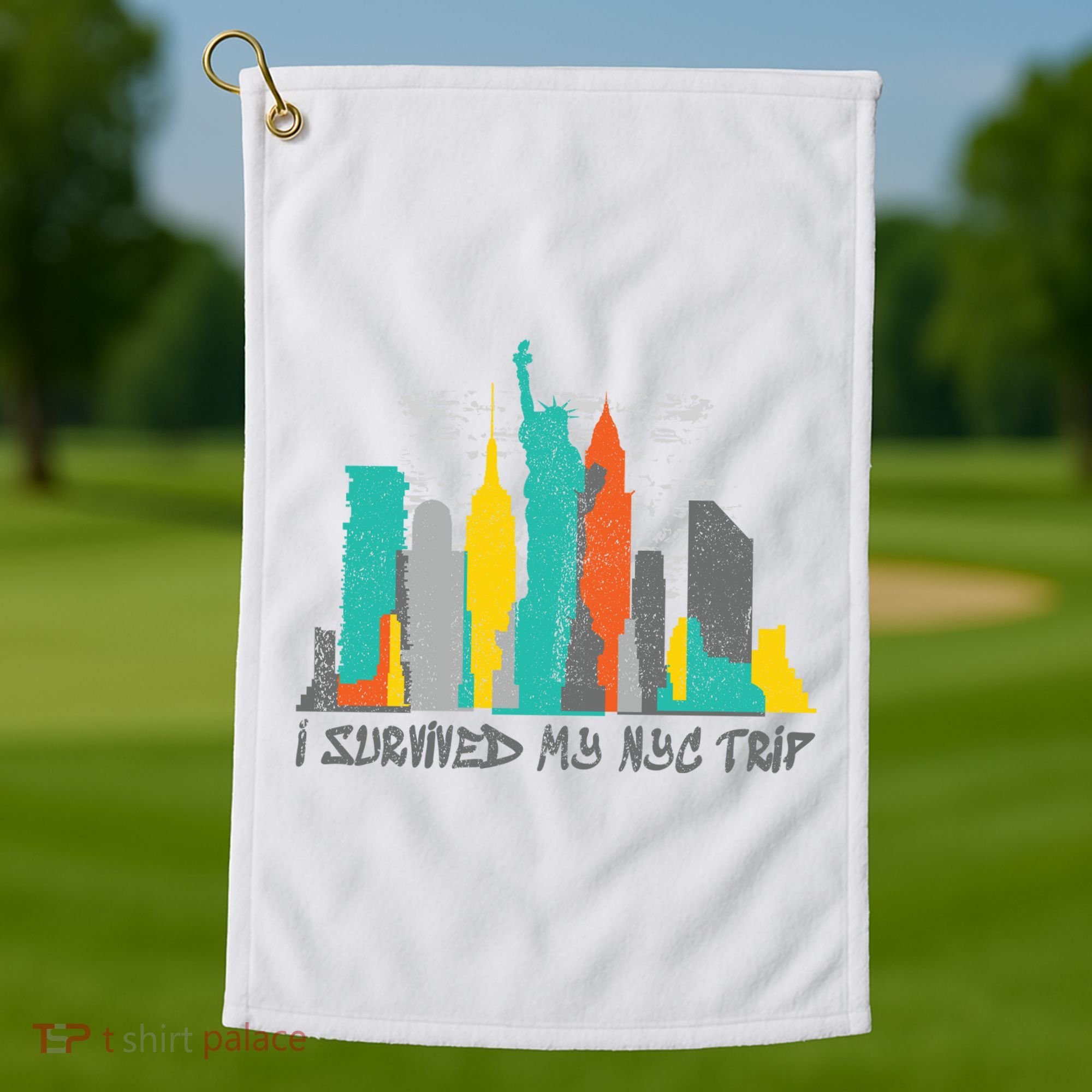 I Survived My Nyc Trip Golf Towel