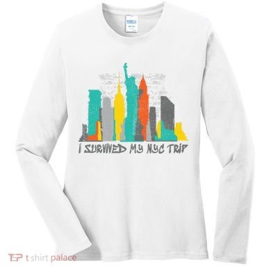 I Survived My Nyc Trip Women's Long Sleeve Shirt