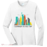 I Survived My Nyc Trip Women's Long Sleeve Shirt thumb 0
