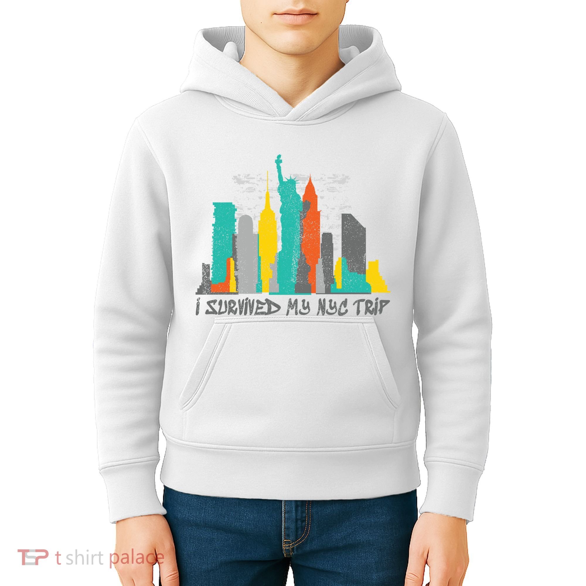 I Survived My Nyc Trip Kids Hoodie